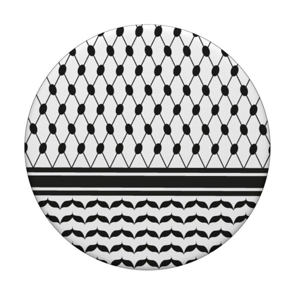 PopSocket Other - Palestine keffiyeh Scarf symbol of the Palestine flag PopSockets Adhesive PopGri